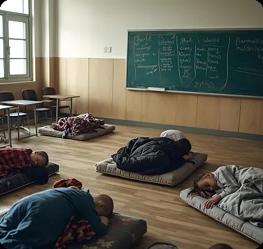 Kooli majutus Mustamäe Gümnaasiumis